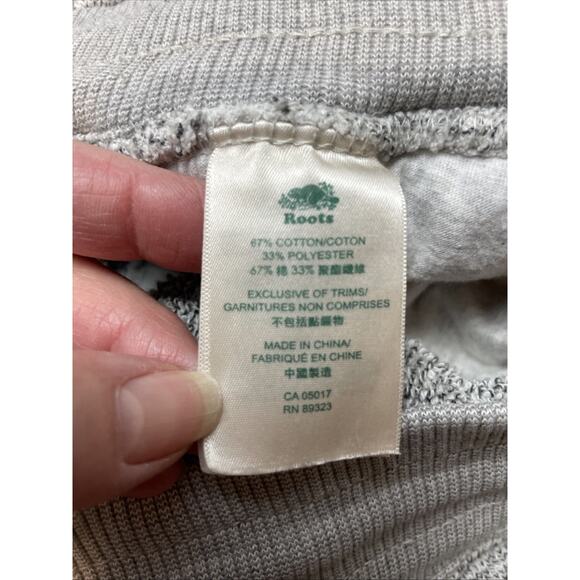 Roots Athletics Canada Sweatshorts Mens XL Heather Gray Lounge Basketball Gym - Picture 5 of 11